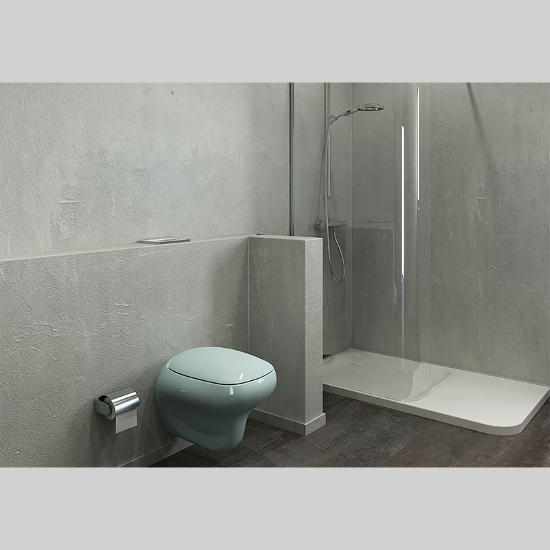 Fenice Mat Buz Mavisi Asma Klozet