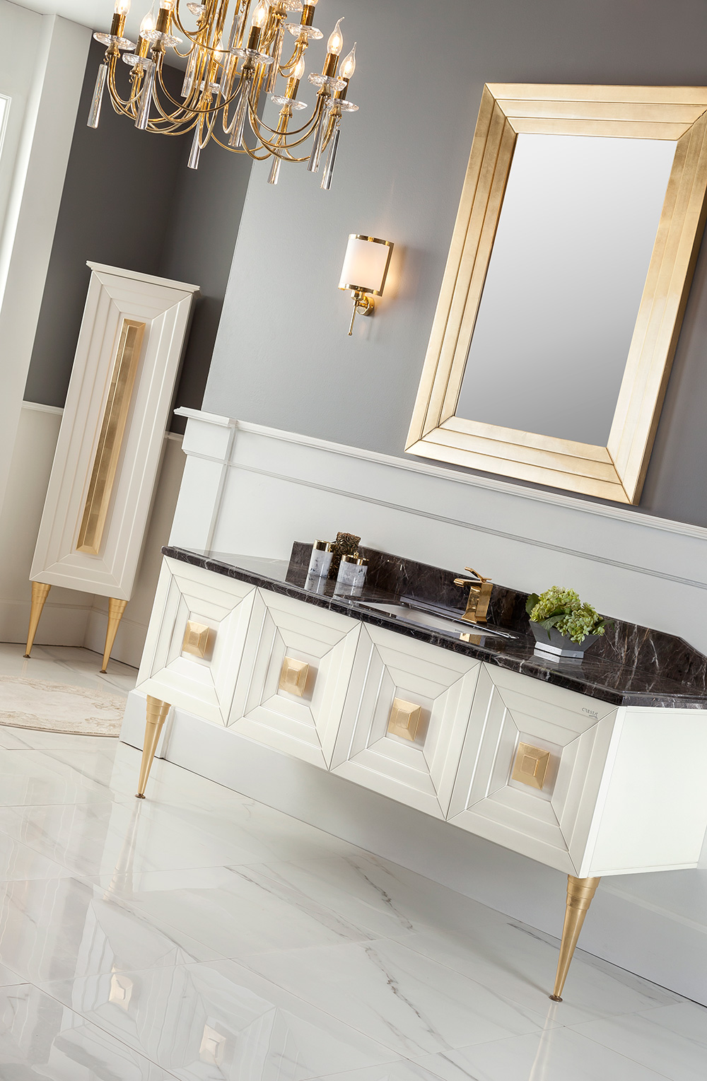 Scalino Banyo Dolabı