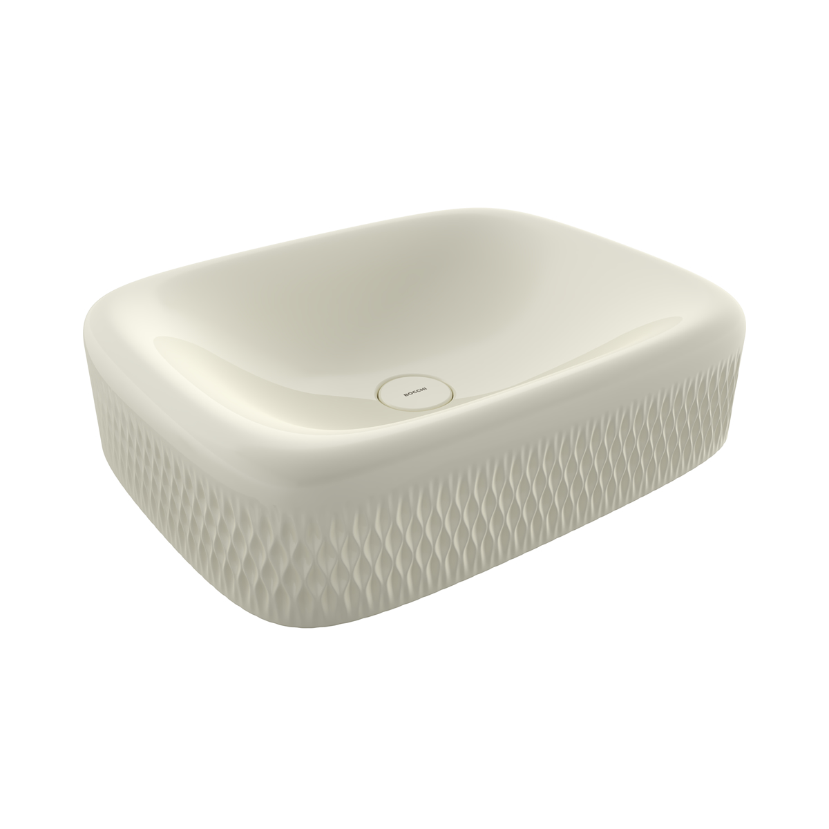 New Age Parlak Bisküvi Tezgah Üstü Lavabo