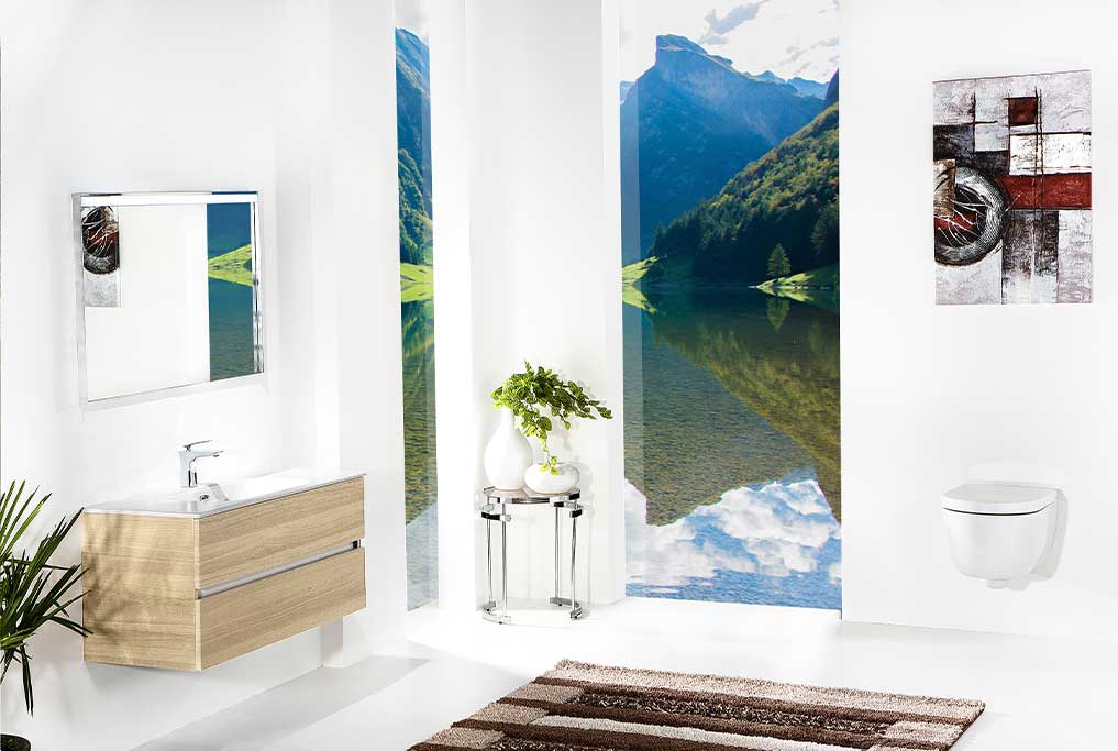 Due Düz Aynalı Set