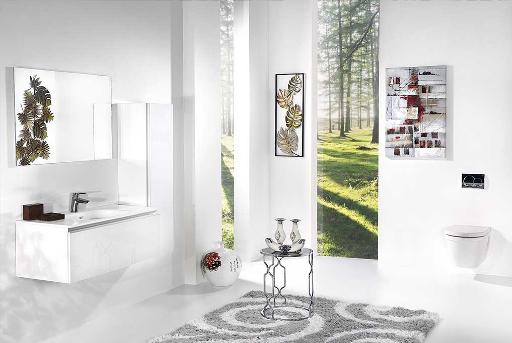 Uno Düz Aynalı Set